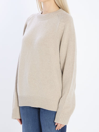 LISA YANG 0 anine crew-neck sweater