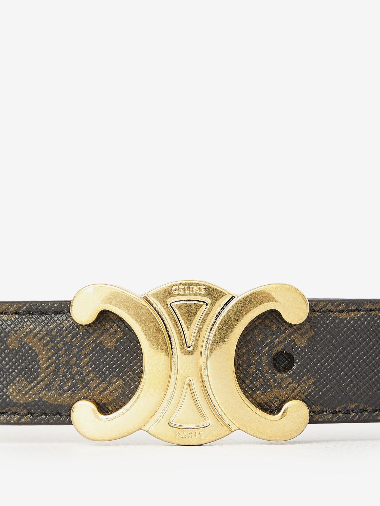 CELINE 70 triomphe belt