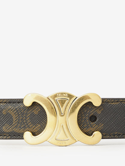 CELINE 70 triomphe belt