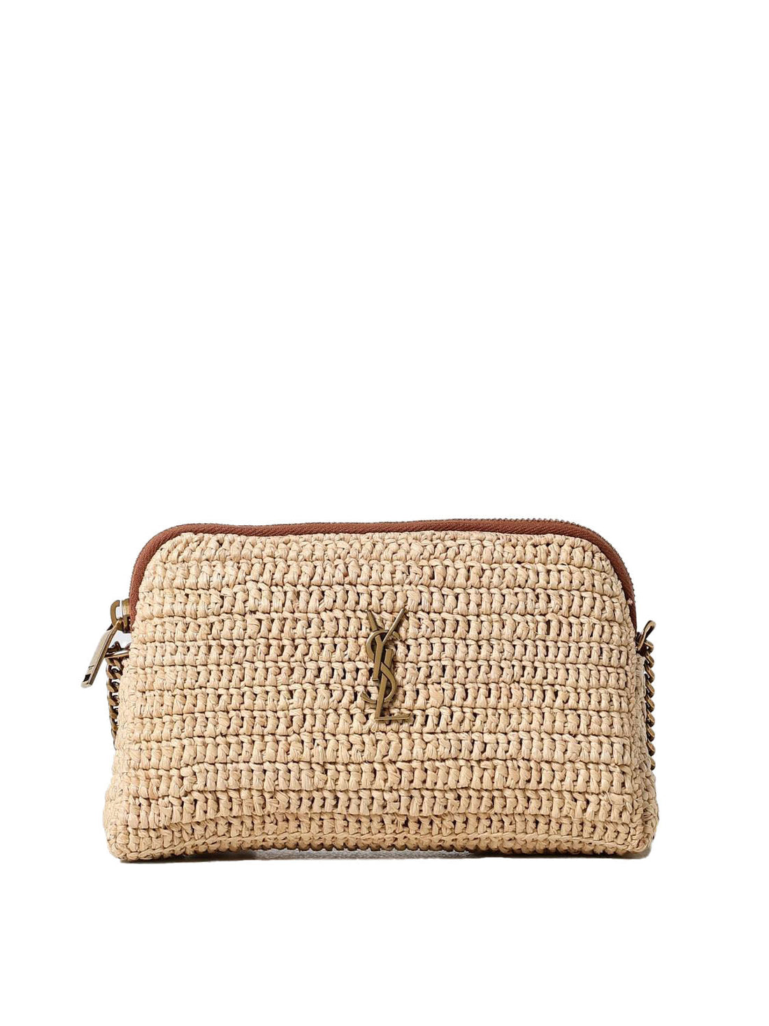 Gaby Raffia Camera Bag