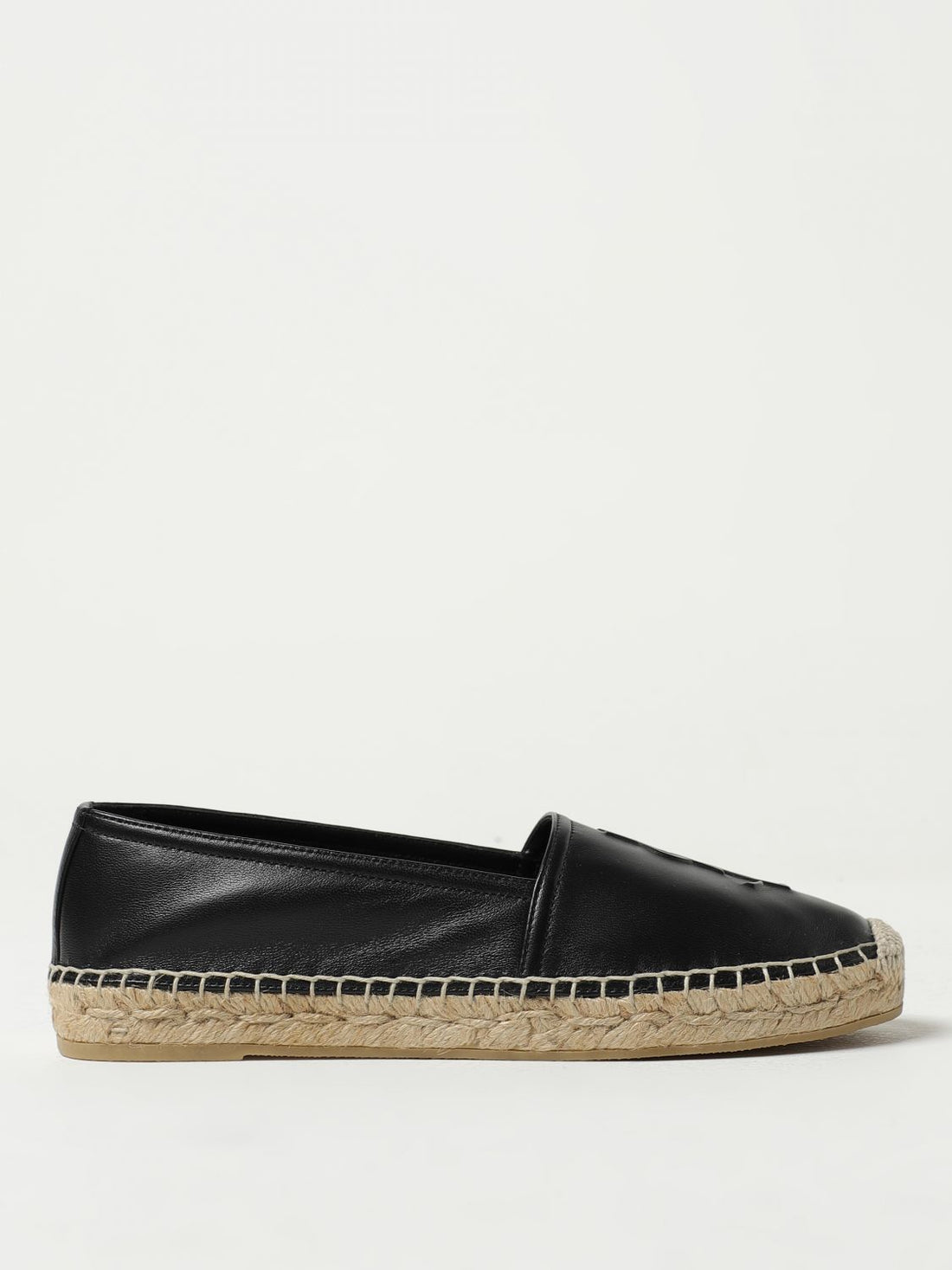 SAINT LAURENT 40 leather espadrilles