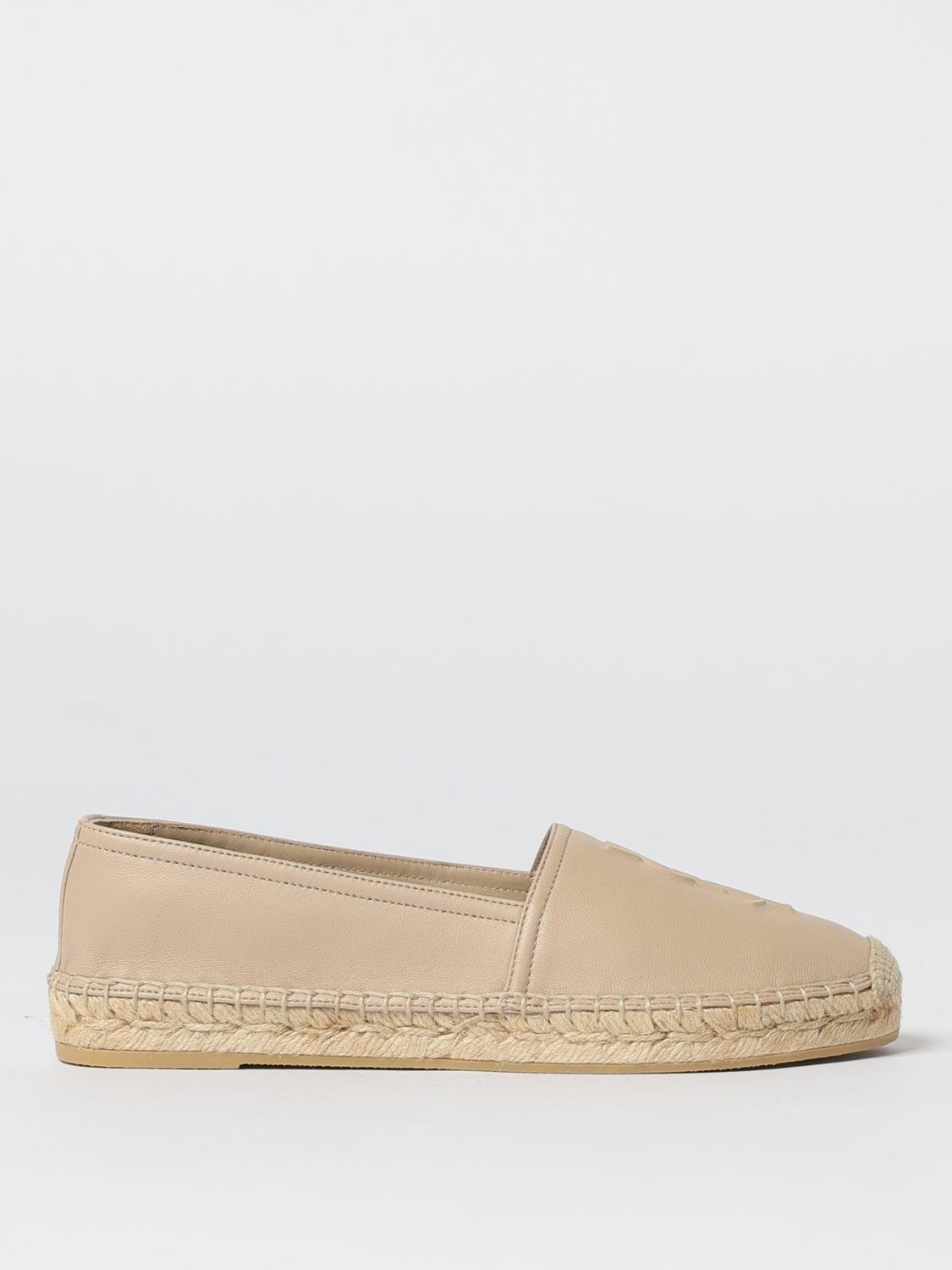 SAINT LAURENT 37½ leather espadrilles