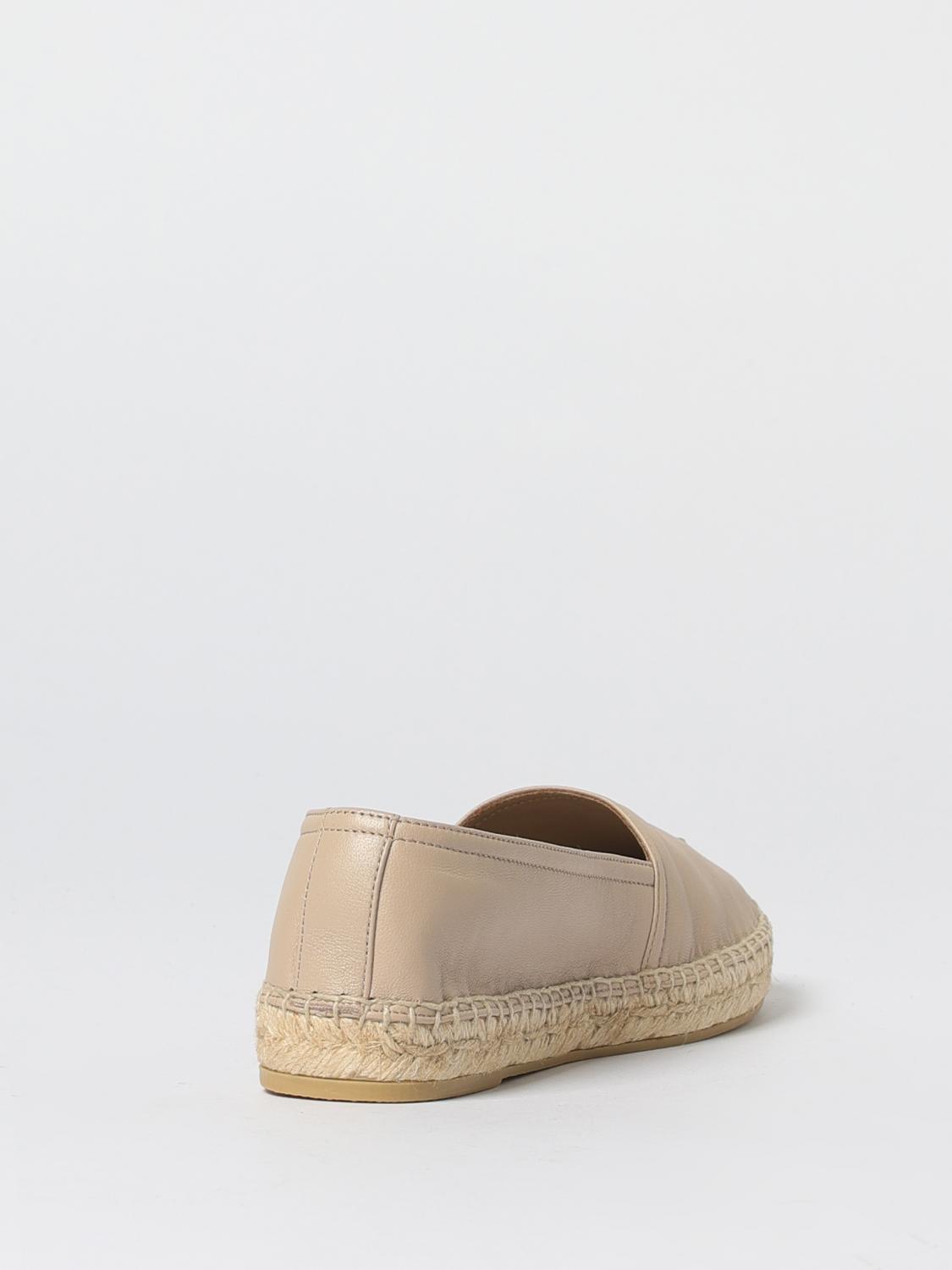 SAINT LAURENT 37½ leather espadrilles