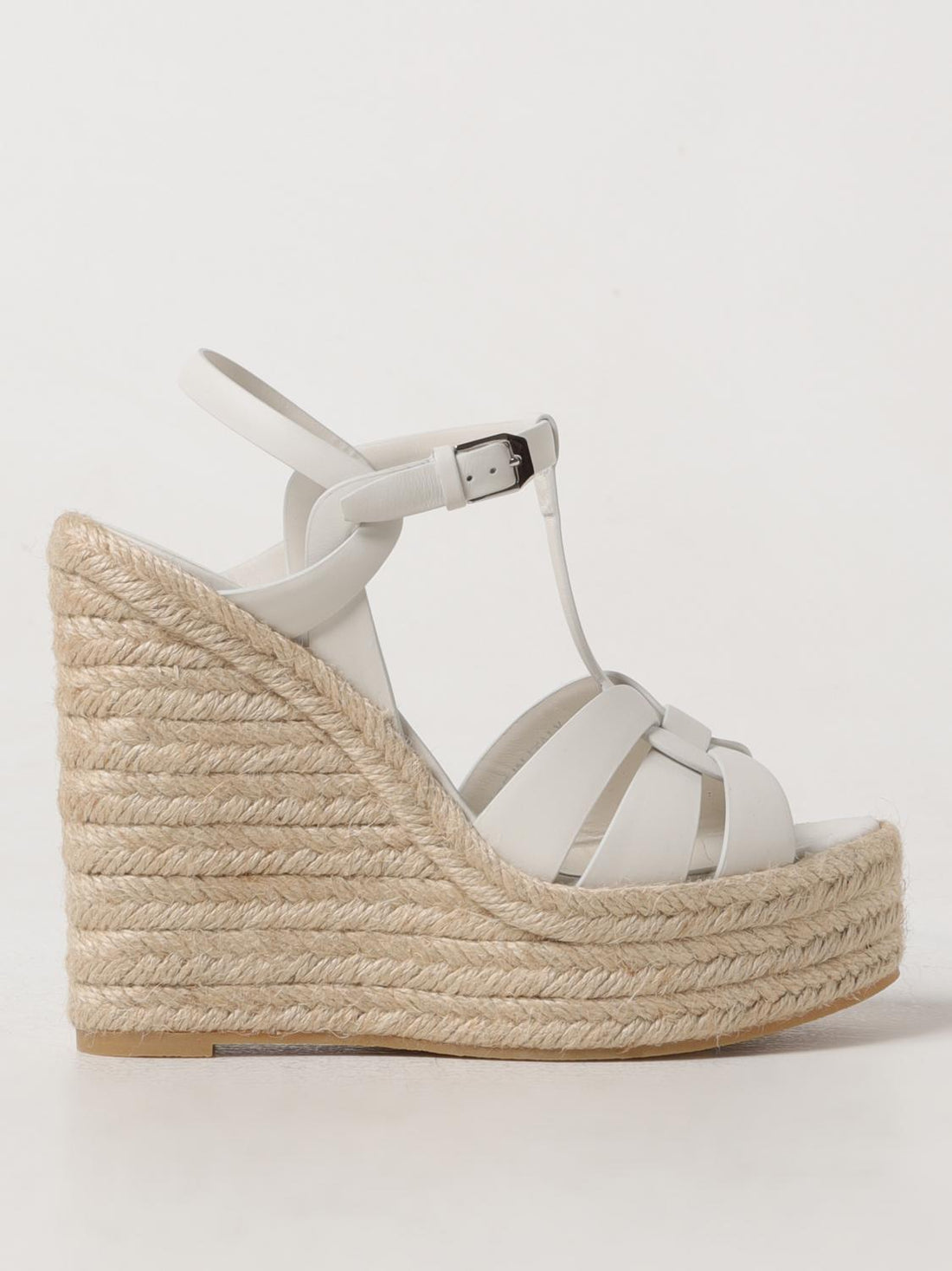saint-laurent-woman-s-wedge-shoes-611924bzc00-white