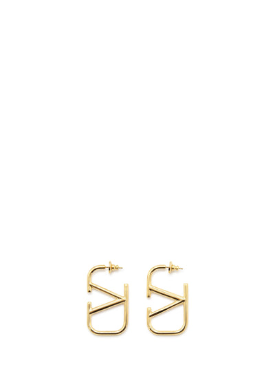 vlogo signature metal earrings
