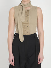 LEMAIRE M asymmetrical fitted top