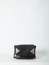 la passeggiata top handle black bag mini