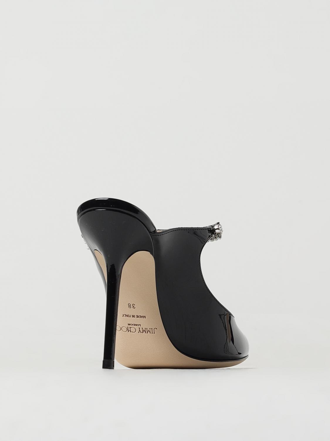 bing mules in patent leather