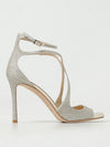 azia sandal in glitter fabric