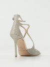 azia sandal in glitter fabric
