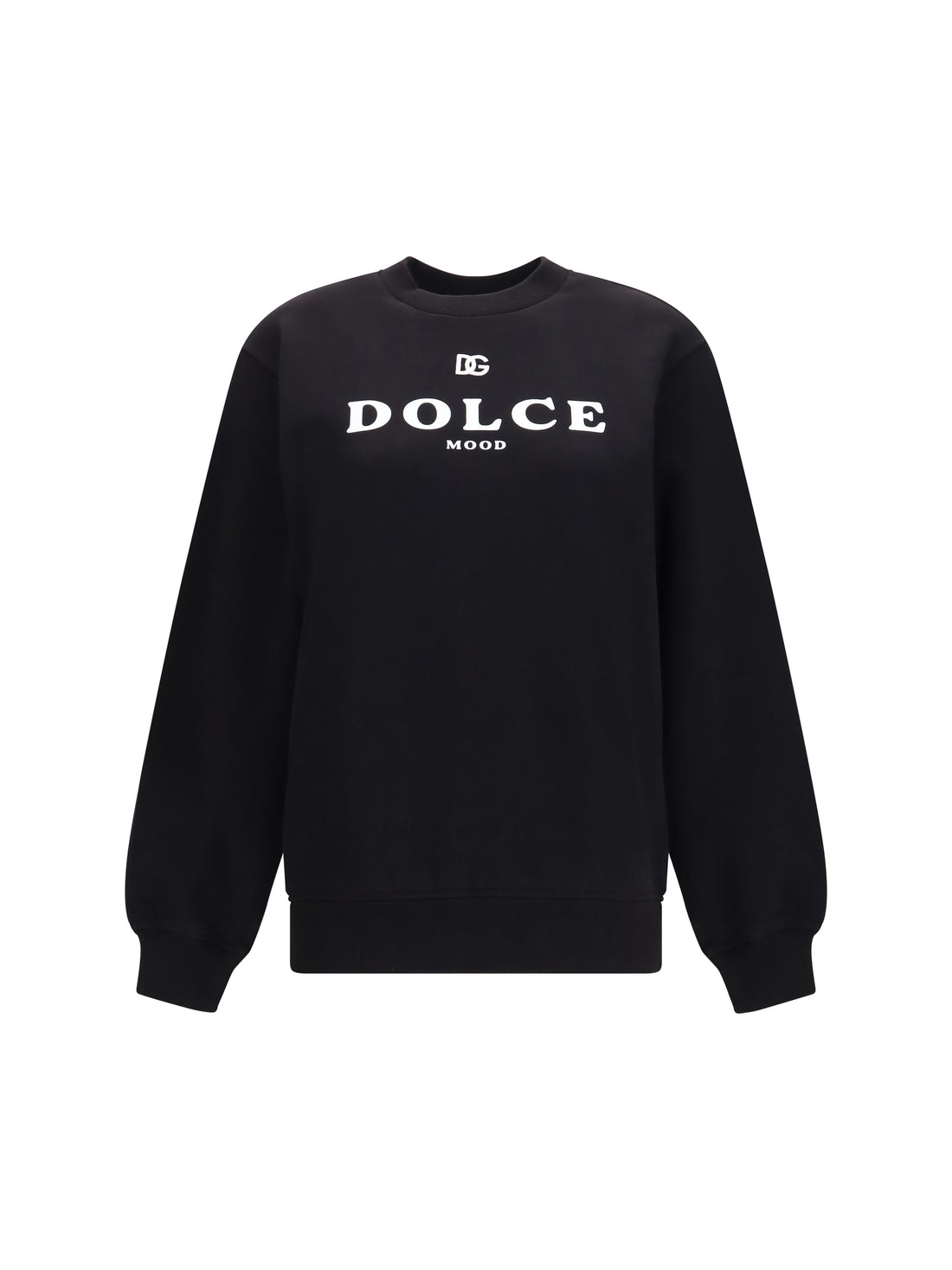 DOLCE &amp; GABBANA 38 cotton logo crewneck sweatshirt