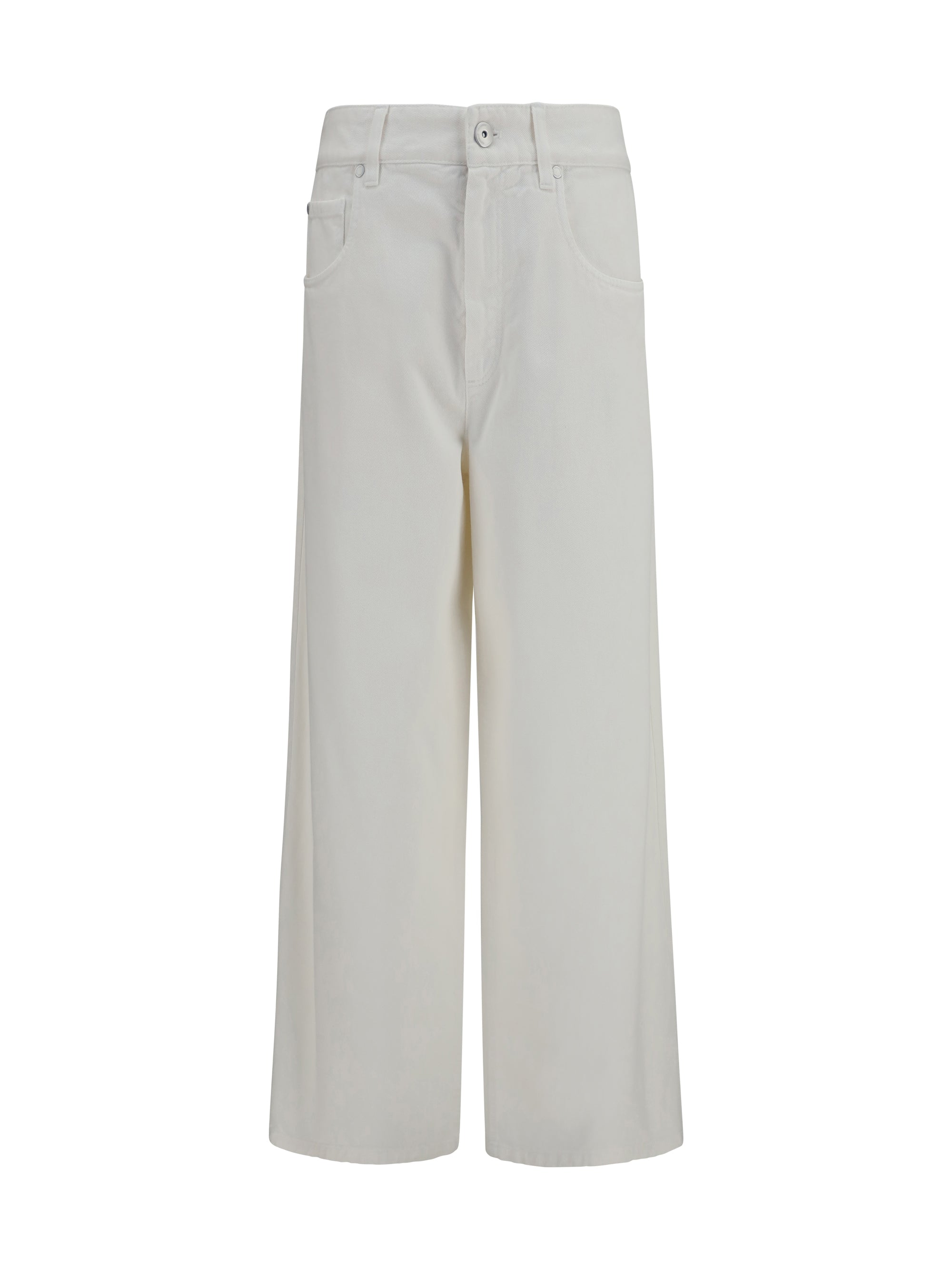 high-rise palazzo jeans