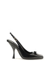 leather slingback pumps