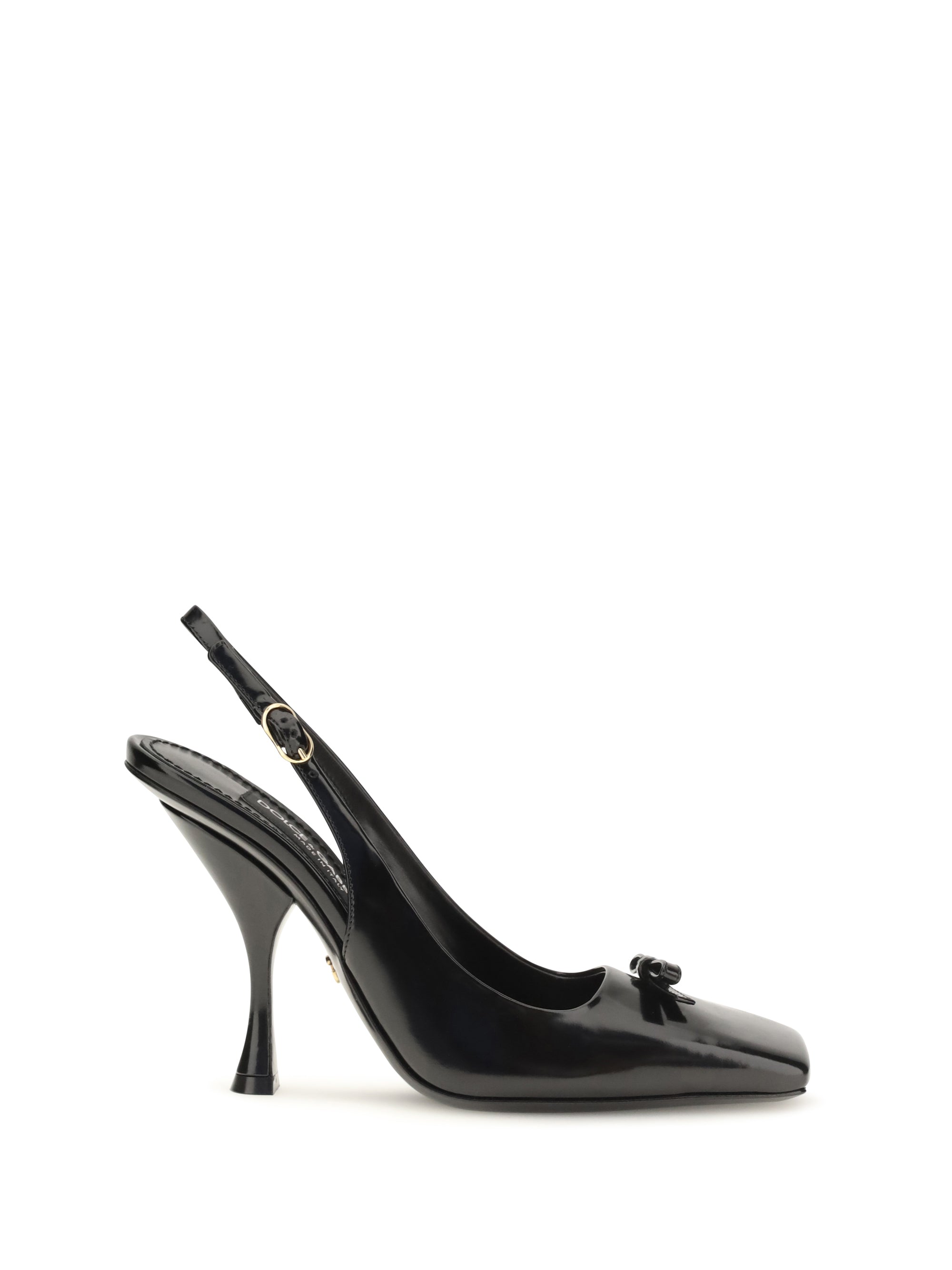 leather slingback pumps