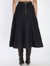 SELF PORTRAIT 10 flared midi skirt 