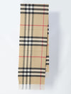 check cashmere scarf