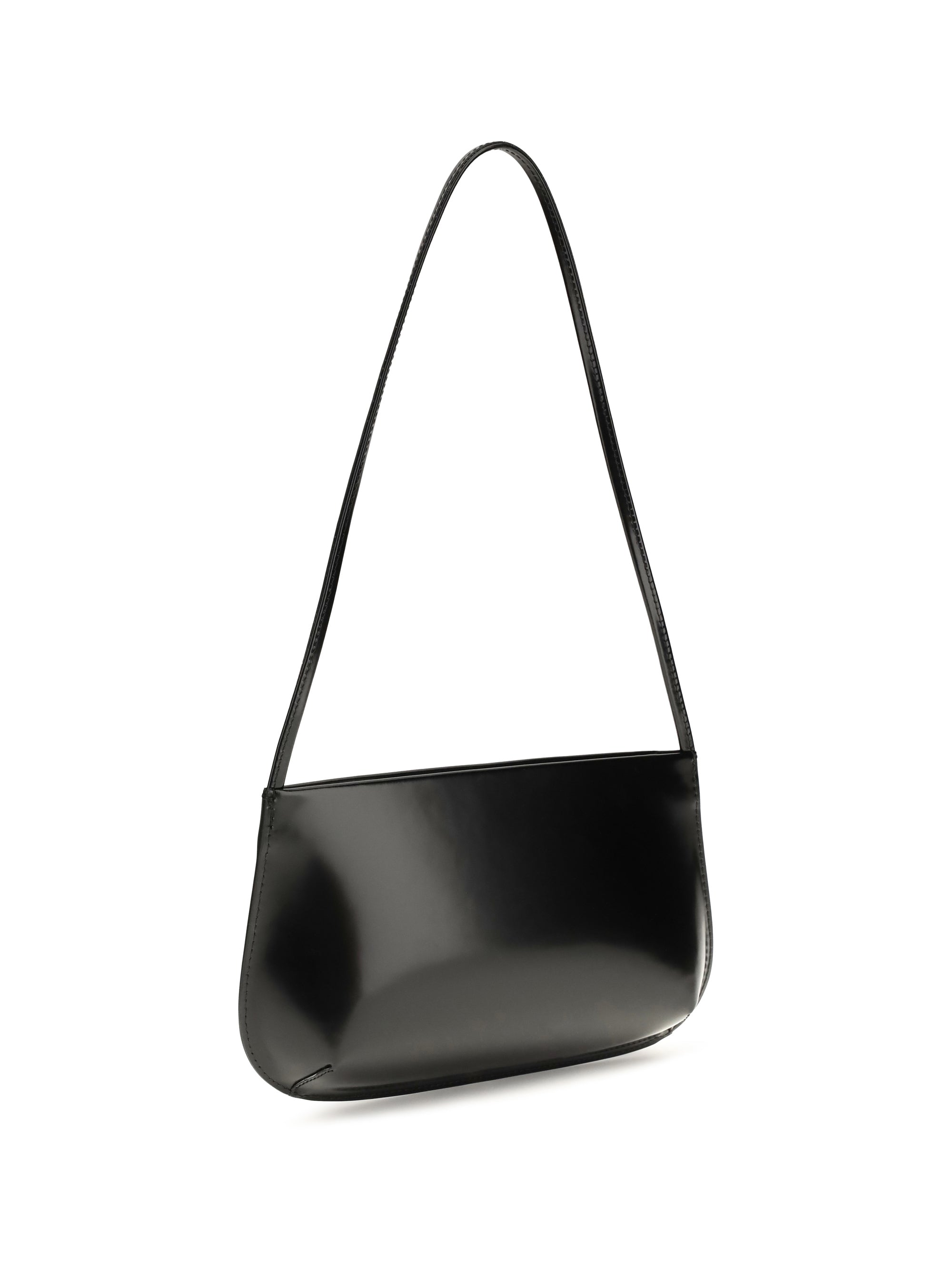 bra brushed leather shoulder bag