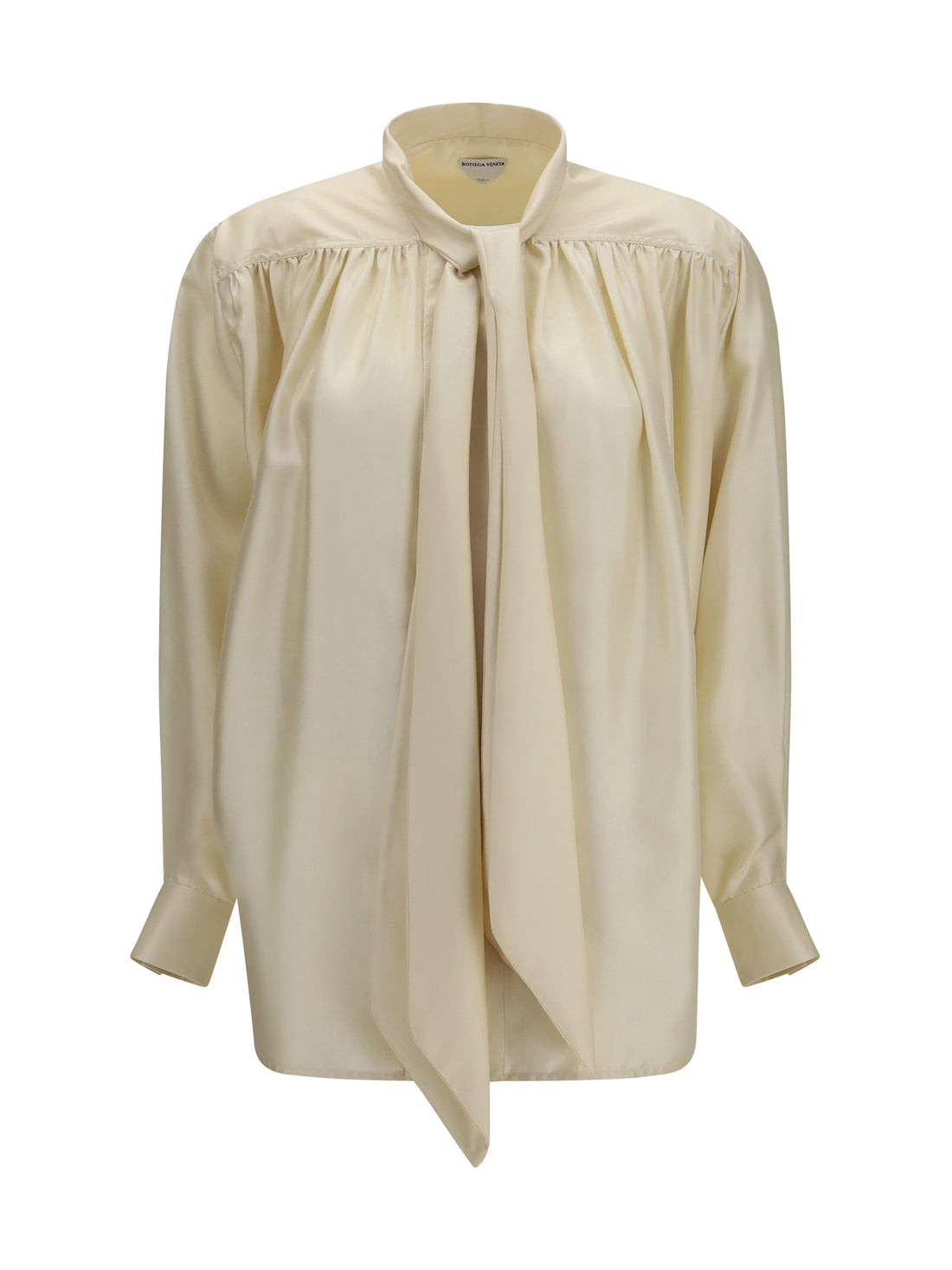 BOTTEGA VENETA 38 silk twill shirt