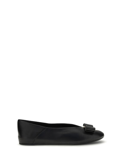 FERRAGAMO 5.5 vara bow ballerinas