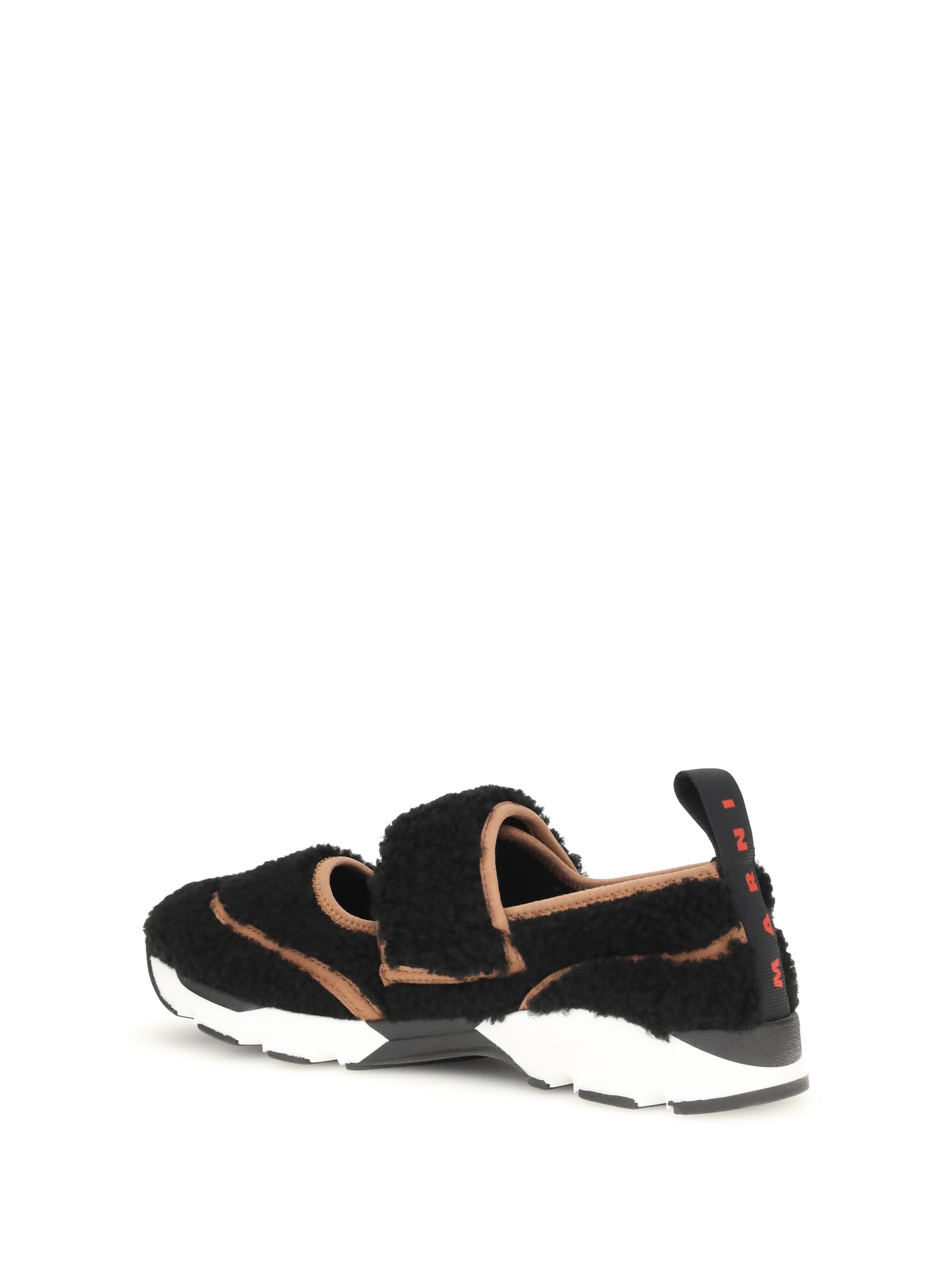 mary jane shearling sneakers