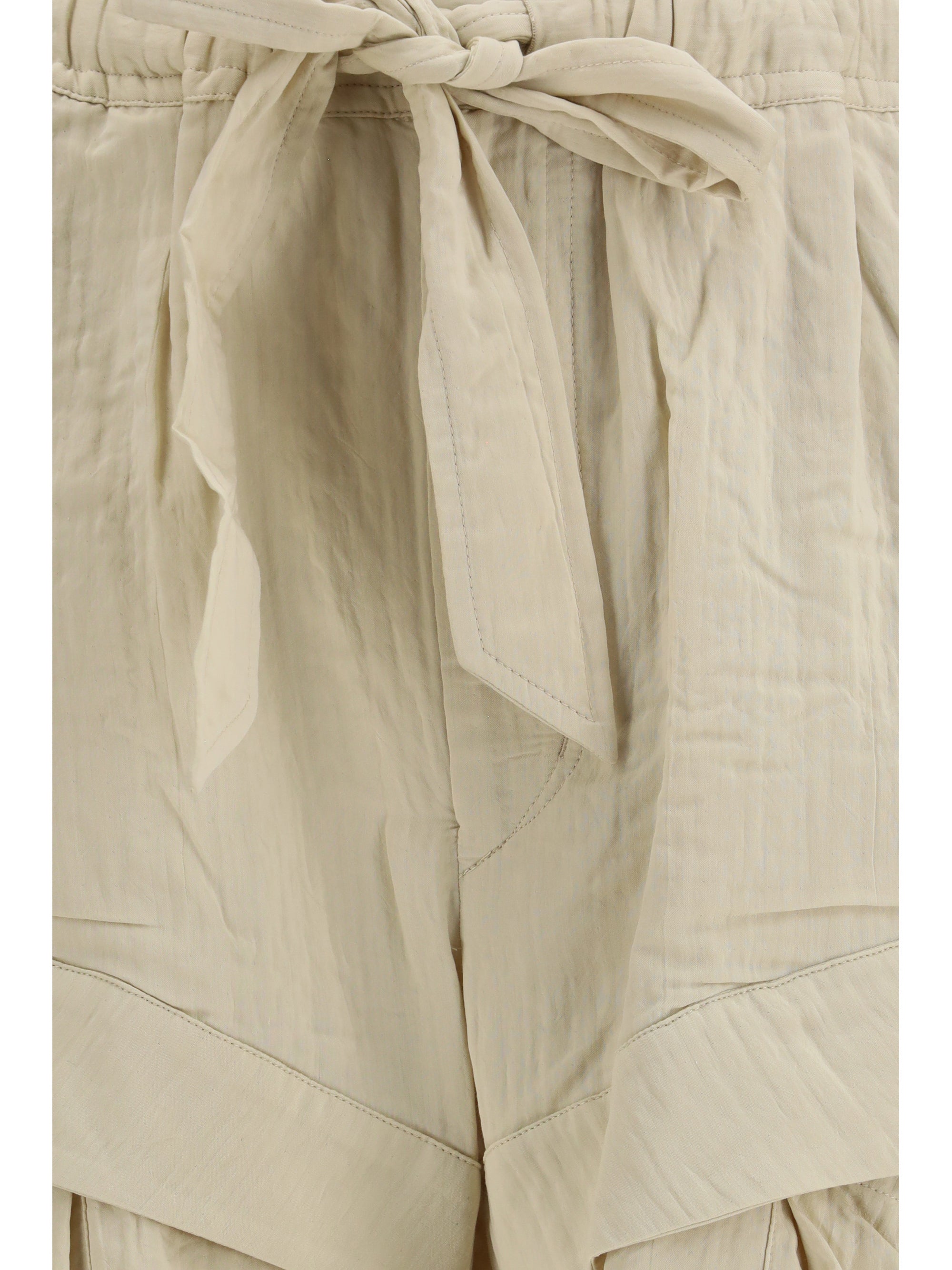 viscose and cotton shorts