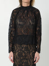 black lace blouse