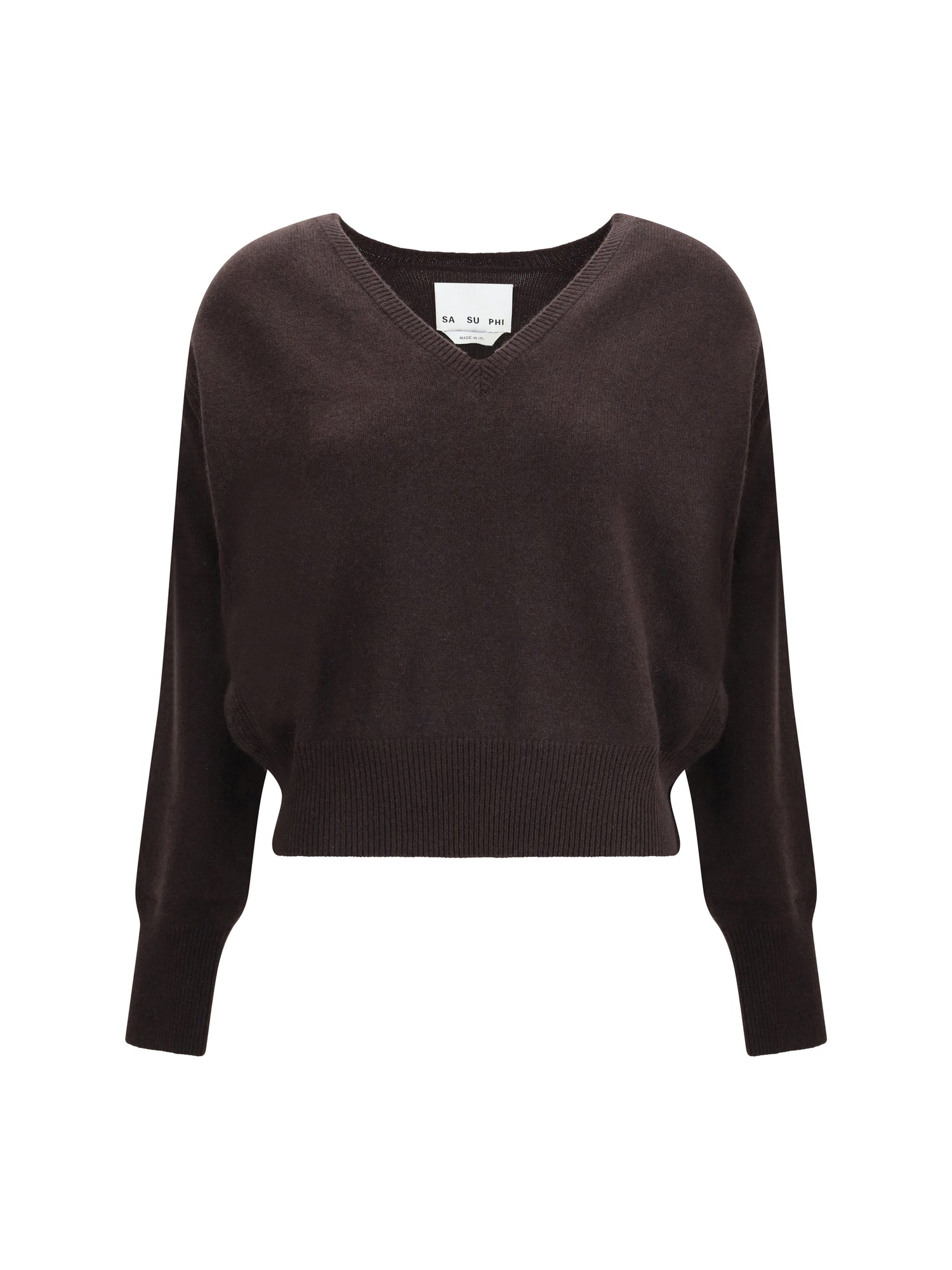 SA SU PHI 42 lavinia v neck cashmere sweater