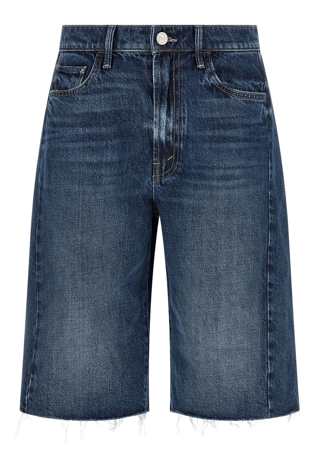 MOTHER 26 superior the half-pipe bermuda fray rigid denim bermuda shorts did you bring m