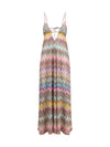 zigzag cover-up dress