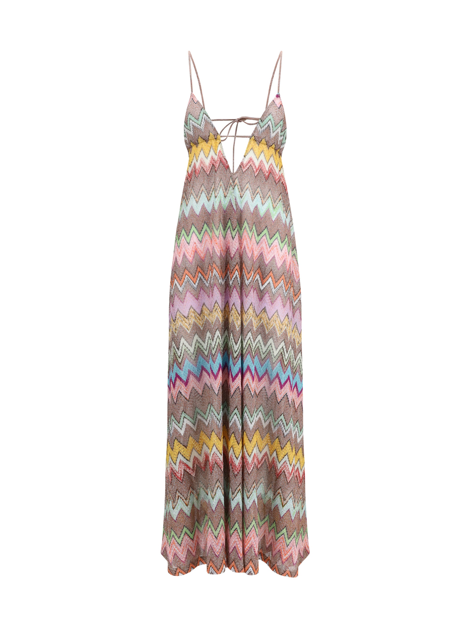 zigzag cover-up dress