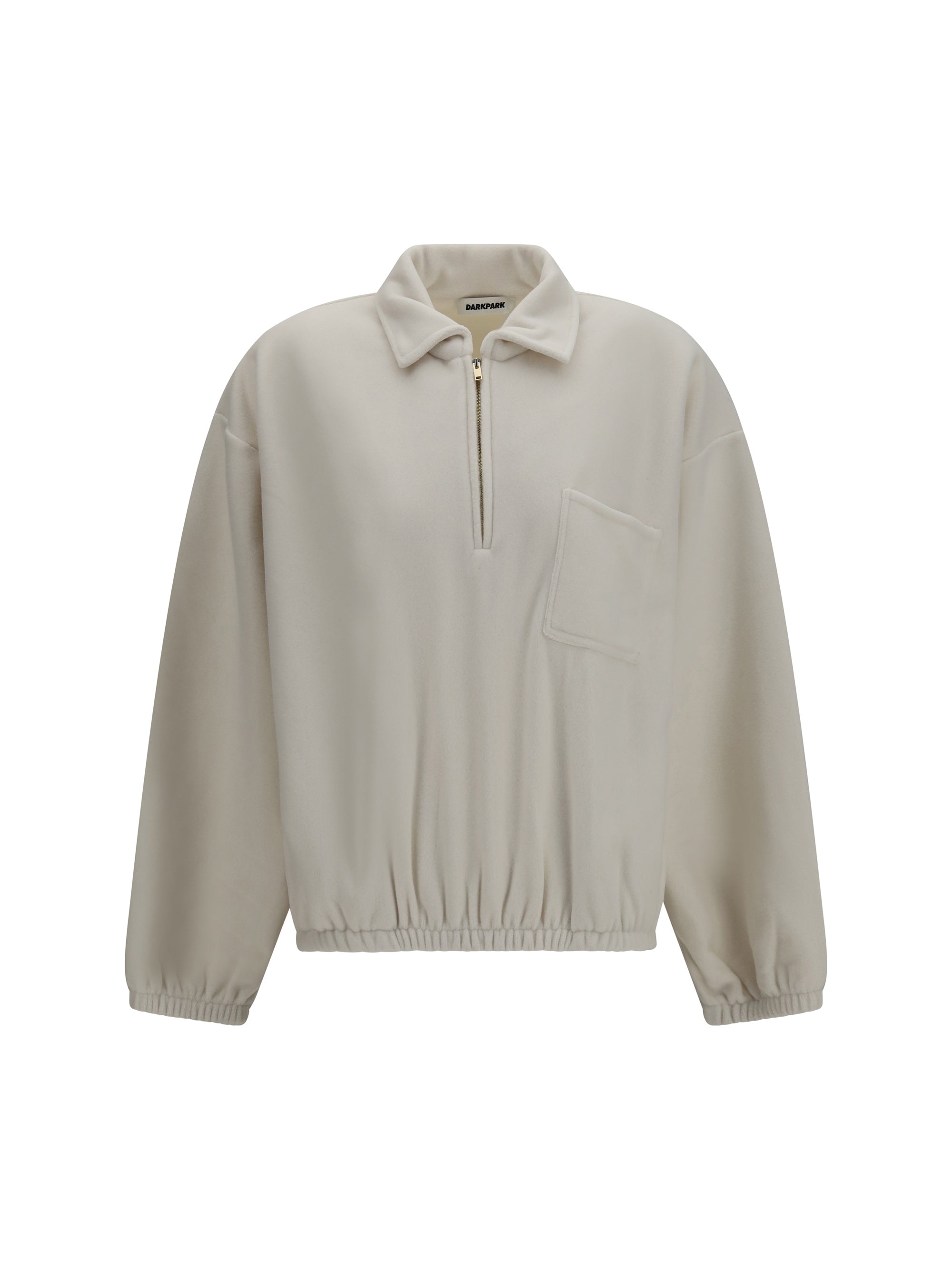 alva cropped zip sweatshirt