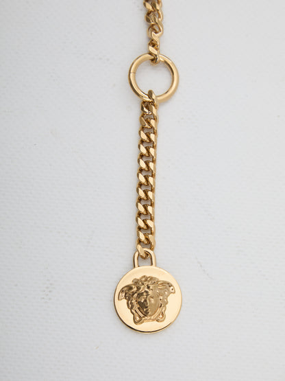 VERSACE OS medusa chain belt 