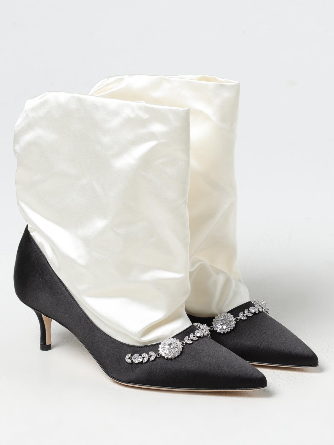woman's flat ankle boot
