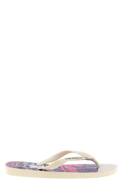 havaianas x kidsuper top futebol thong sandals