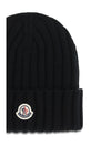 wool beanie with logo