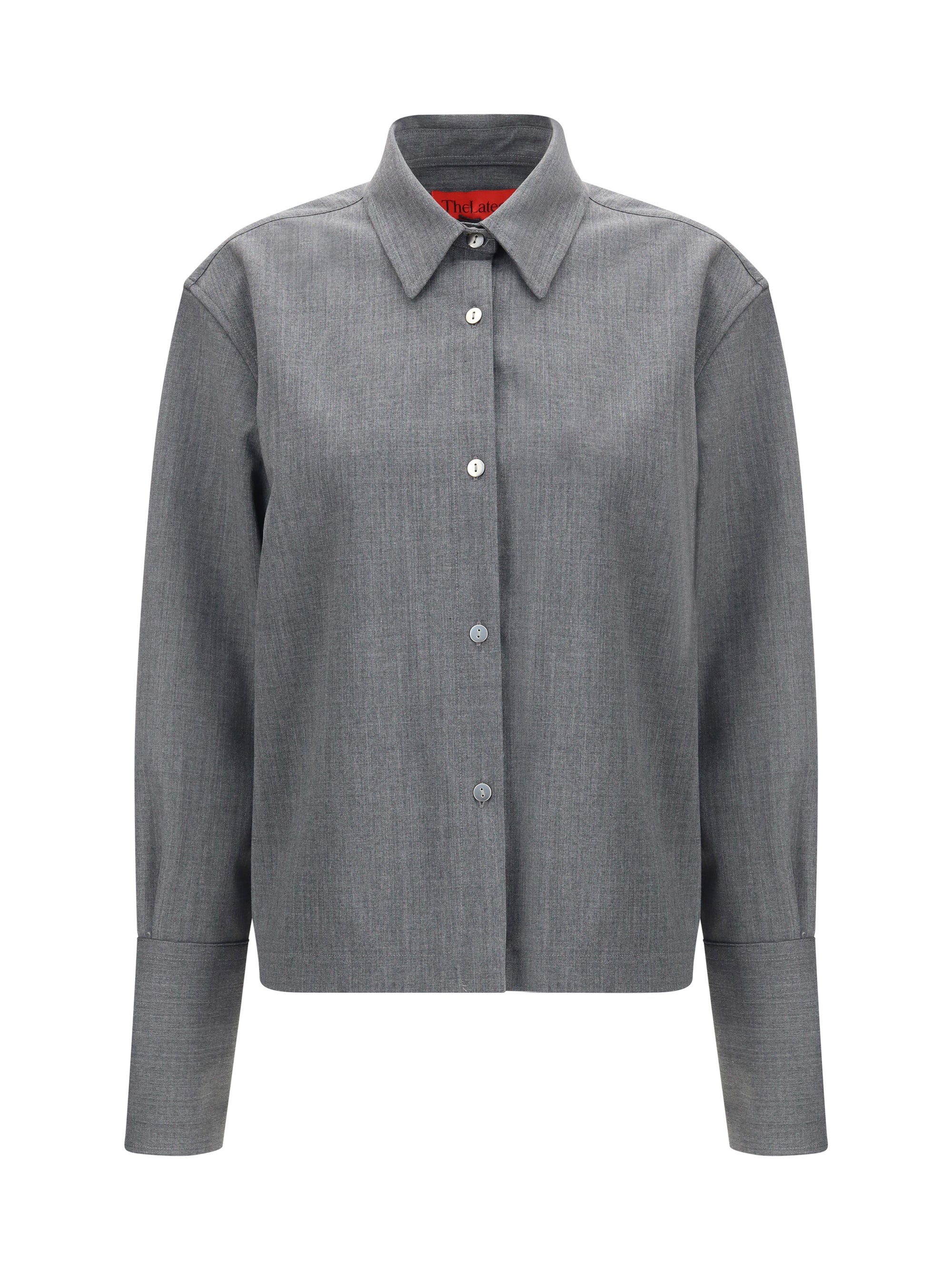 THE LATEST S classic collar shirt