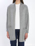 ALLUDE M open cardigan in virgin wool and cashmere 