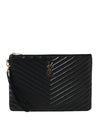 Medium Cassandre Matelasse Quilted Wristlet Pouch