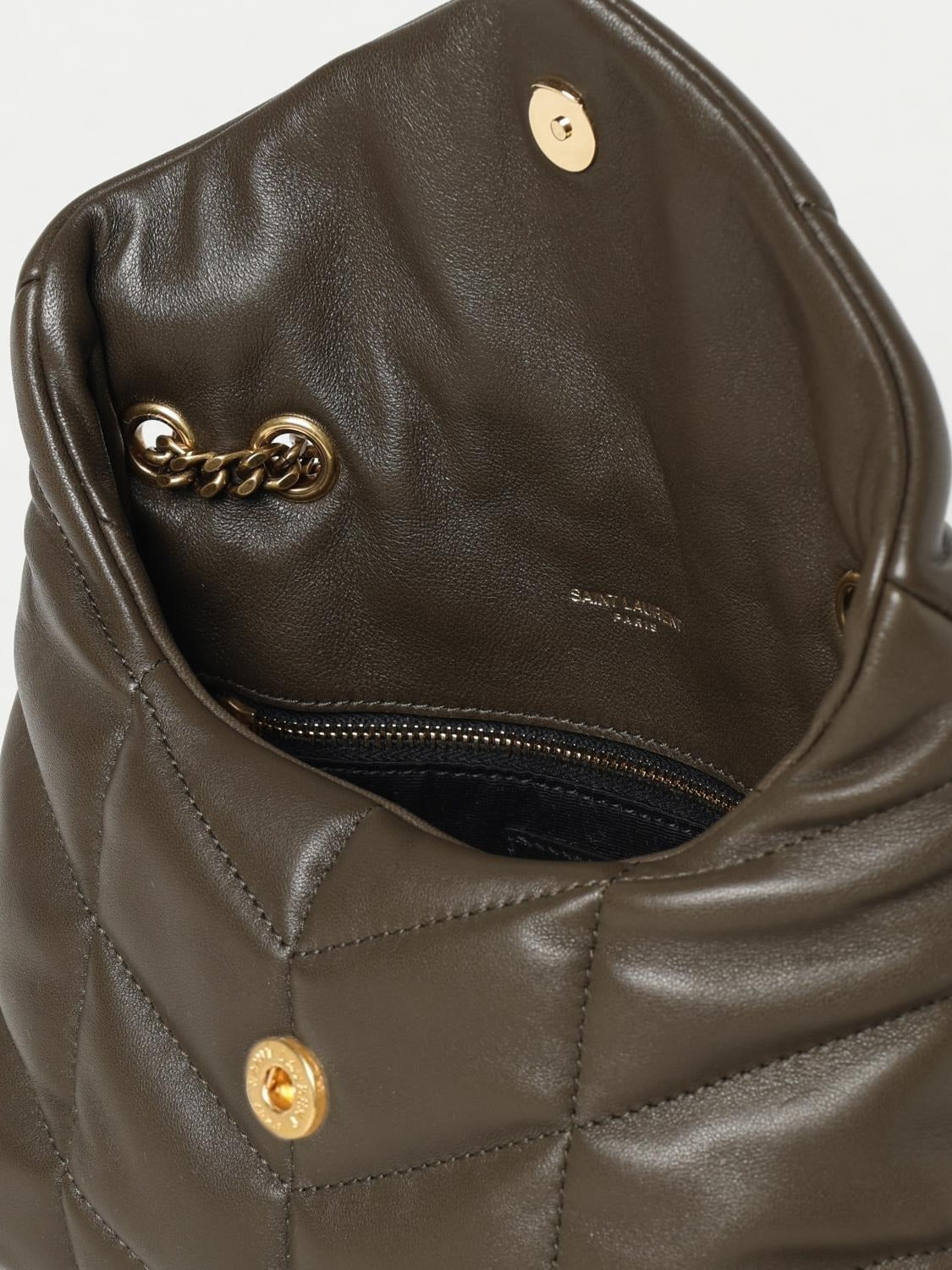 Loulou Toy Puffer Leather Shoulder Bag