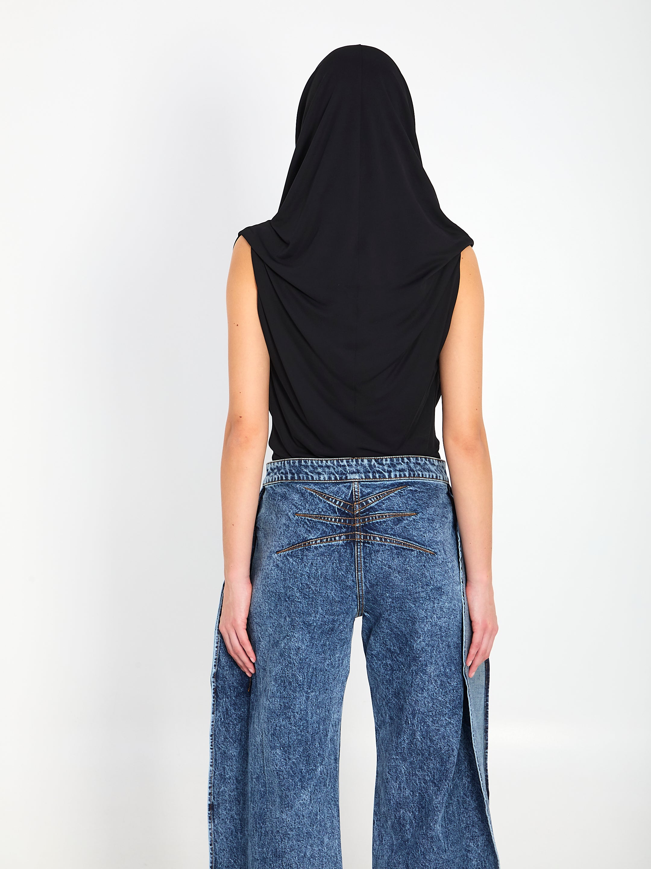 ALAIA 36 hooded bodysuit