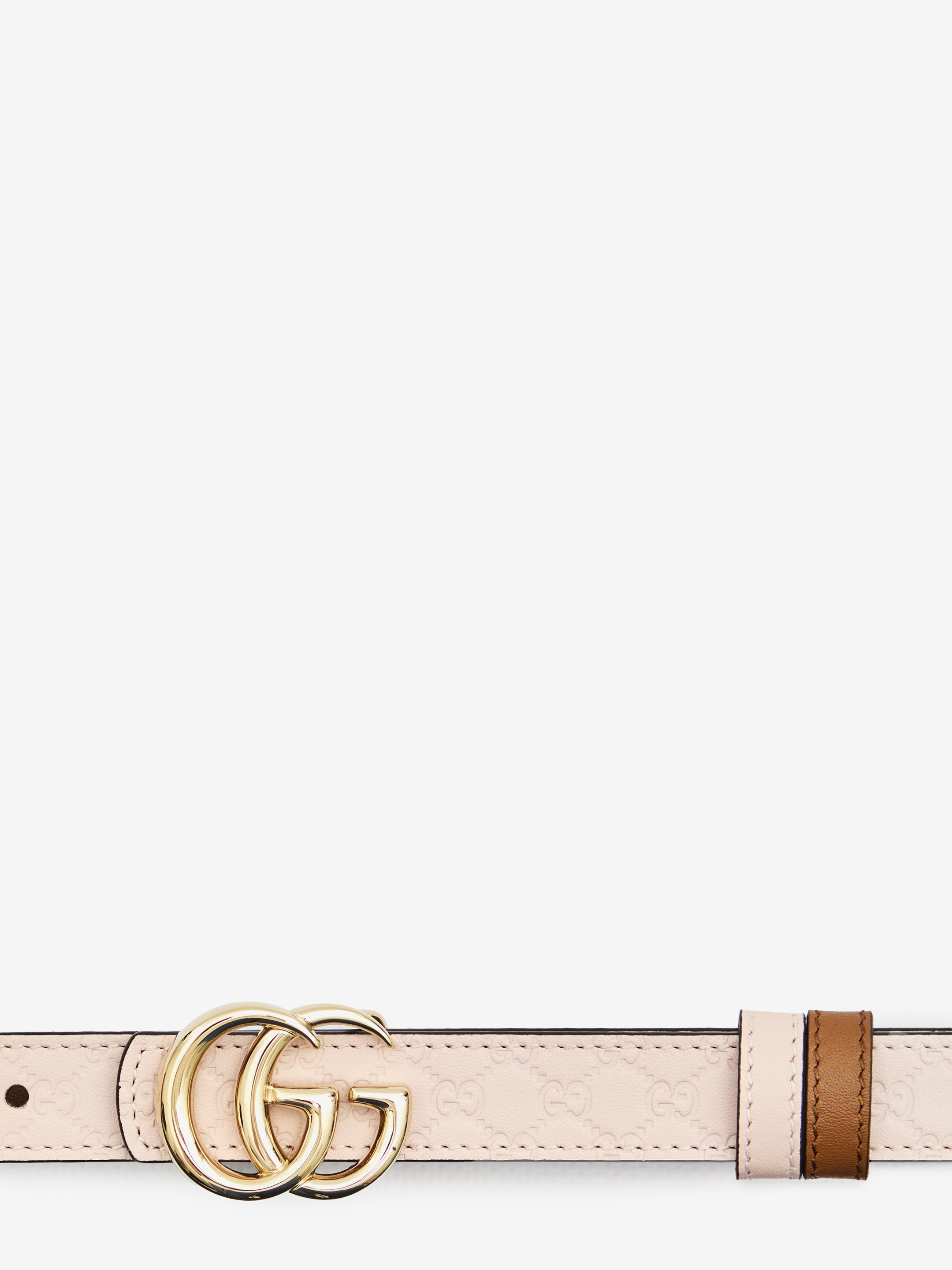 GUCCI 70 reversible gg marmont skinny belt