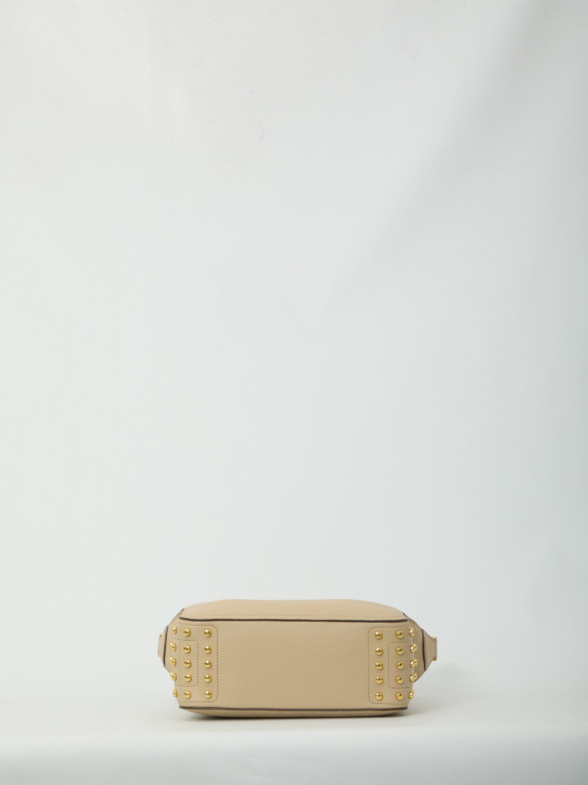 metal dots mini leather bag