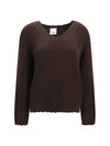 v neck sweater
