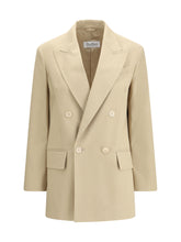 MAX MARA 38 olimpia stretch canvas jacket