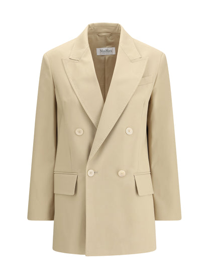 MAX MARA 38 olimpia stretch canvas jacket