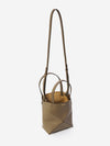 puzzle fold mini tote bag