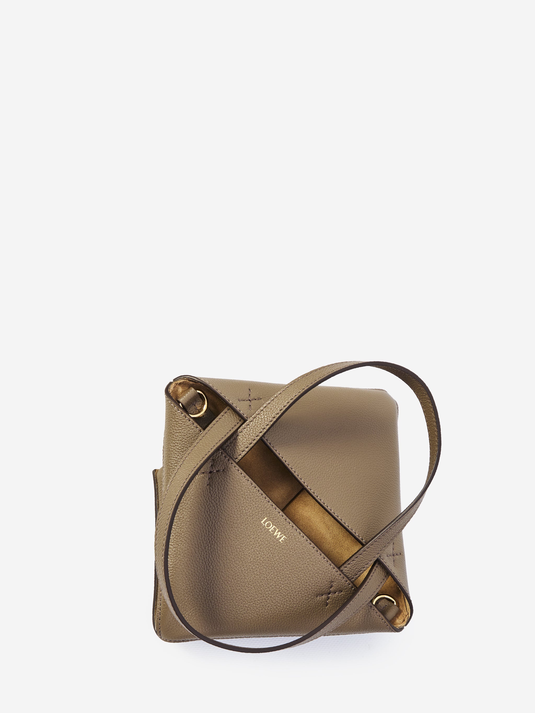 puzzle fold mini tote bag