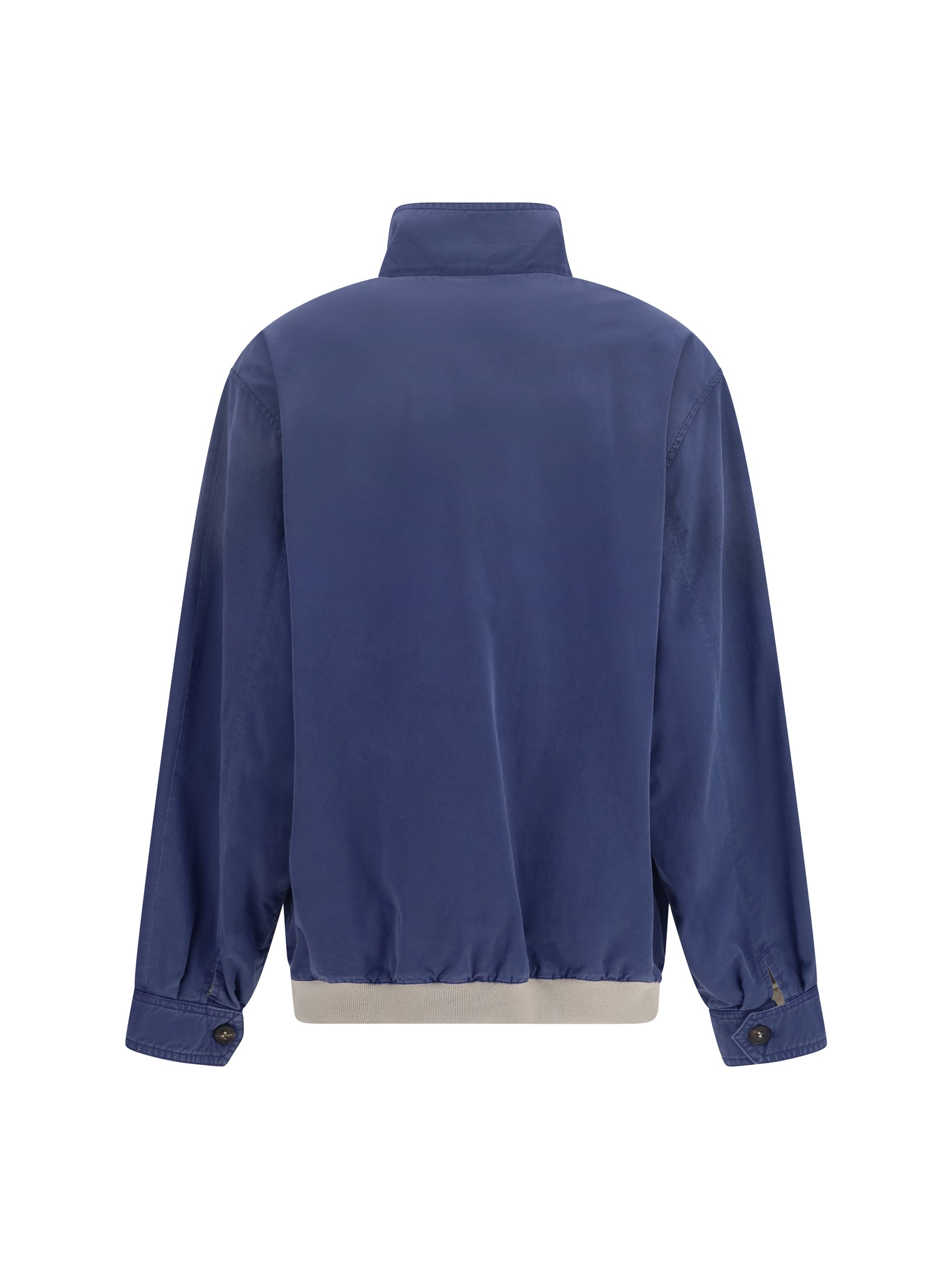 old washed twill jacket