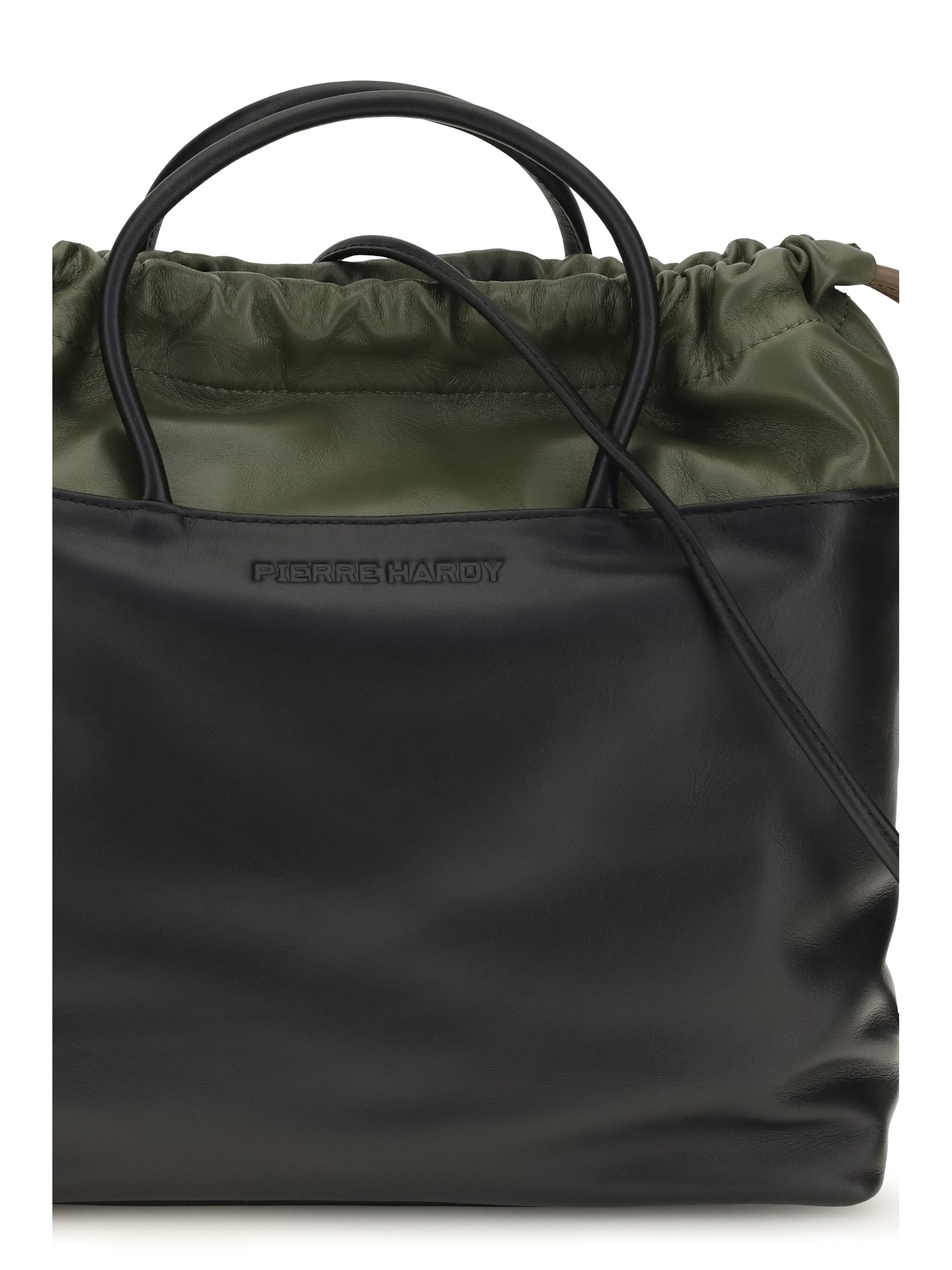 twin drawstring handbag