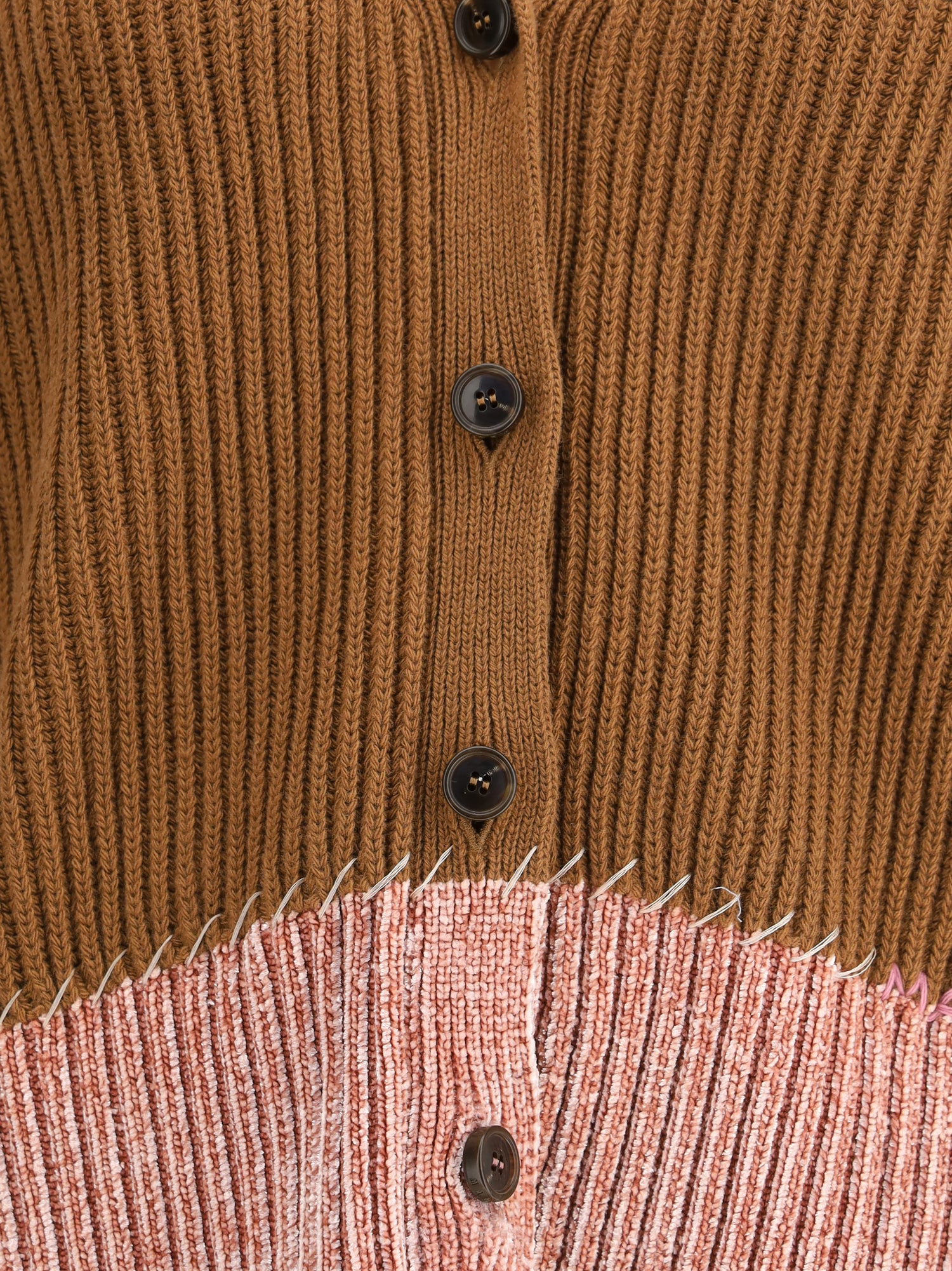 MARNI 40 bi color cardigan in viscose